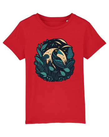 Bird moon jungle  Red