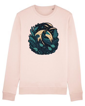 Bird moon jungle  Candy Pink