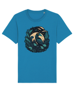 Bird moon jungle  Tricou mânecă scurtă Unisex Rocker
