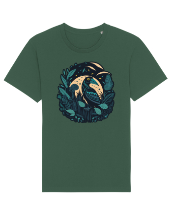 Bird moon jungle  Bottle Green