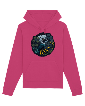 Toucan Bird moon jungle  Raspberry