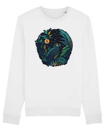 Parrot moon jungle  White