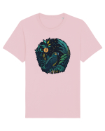Parrot moon jungle  Tricou mânecă scurtă Unisex Rocker