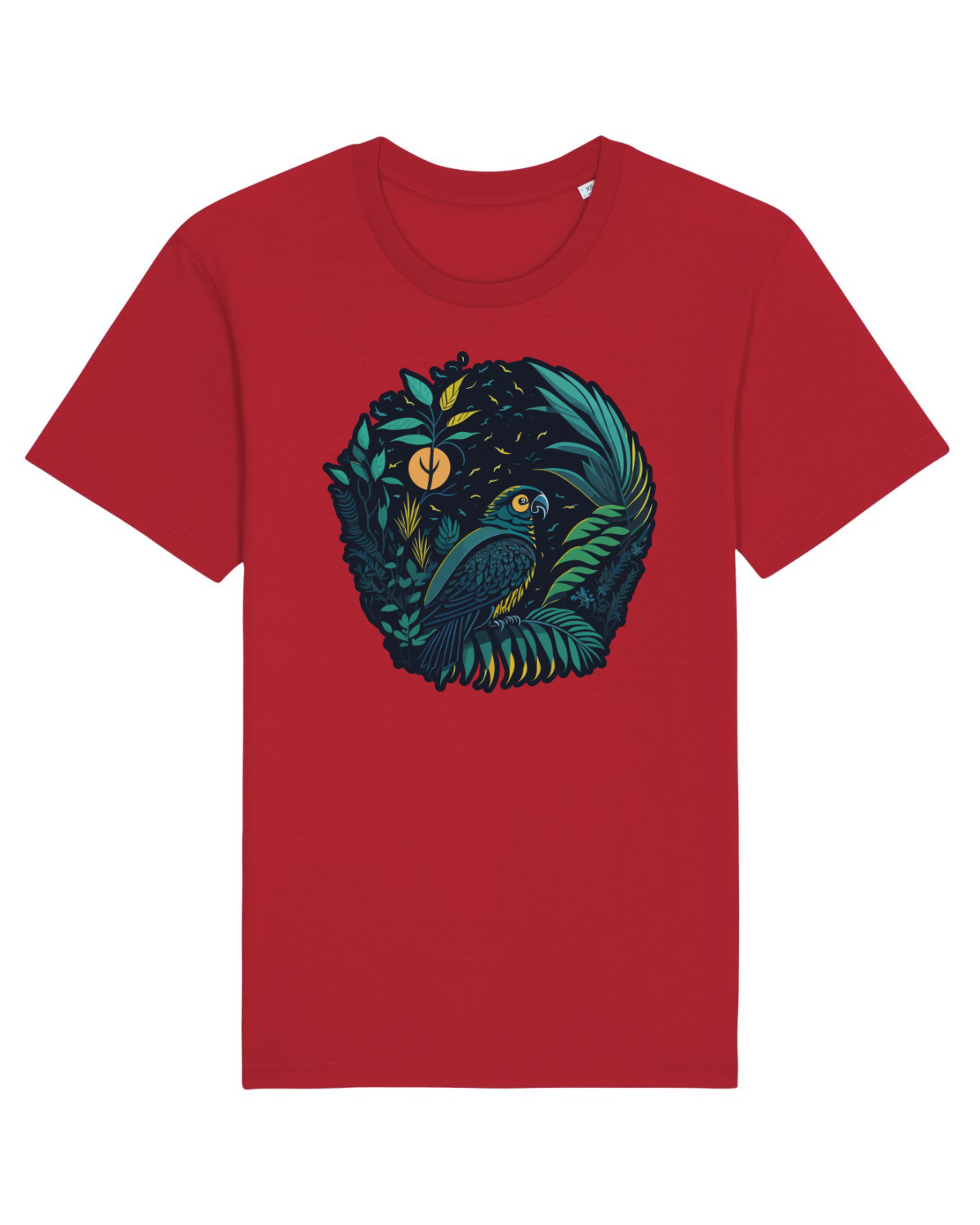 Tricou mânecă scurtă Unisex Rocker Red