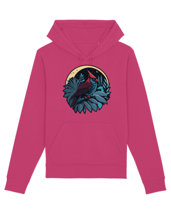 Red cardinal moon jungle  Raspberry