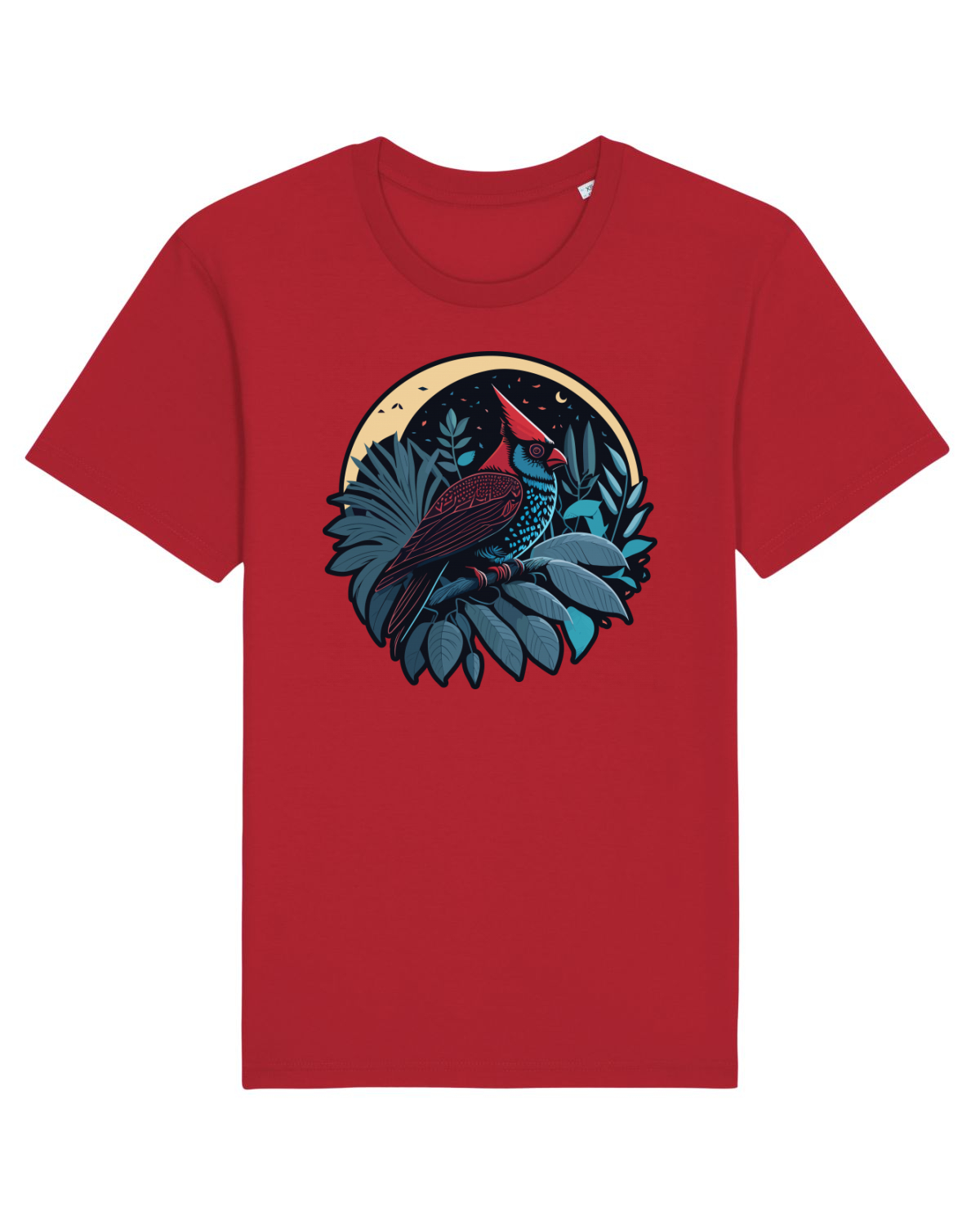 Tricou mânecă scurtă Unisex Rocker Red
