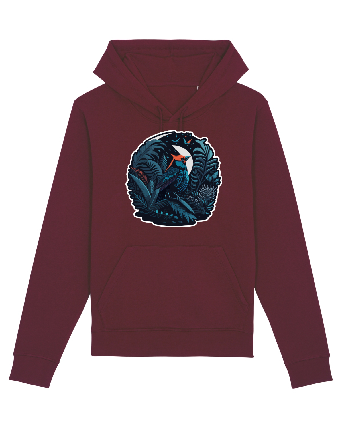 Hanorac Unisex Drummer Burgundy