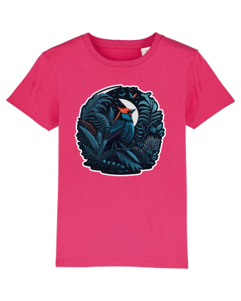 Red cardinal moon jungle  Raspberry