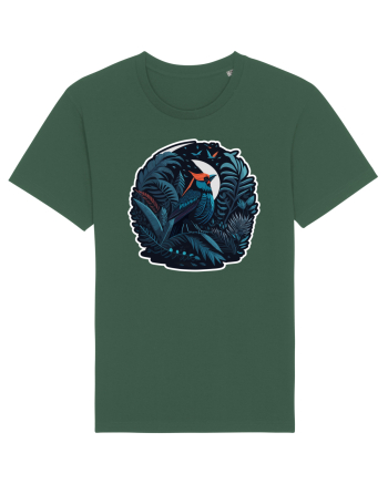 Red cardinal moon jungle  Bottle Green