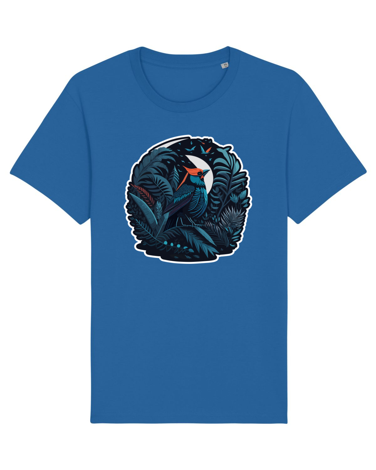 Tricou mânecă scurtă Unisex Rocker Royal Blue
