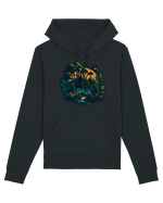 Peisaj exotic de munte  Hanorac Unisex Drummer