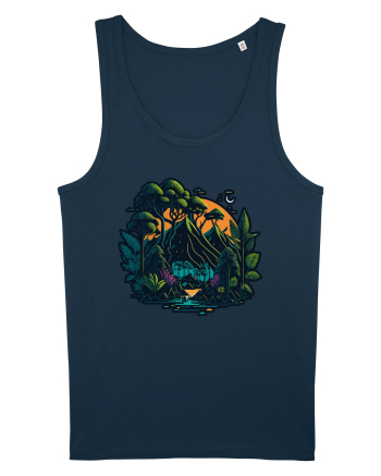 Peisaj exotic de munte  Navy