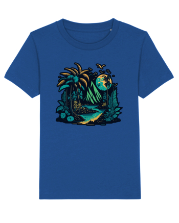 Peisaj exotic de munte #2 Majorelle Blue