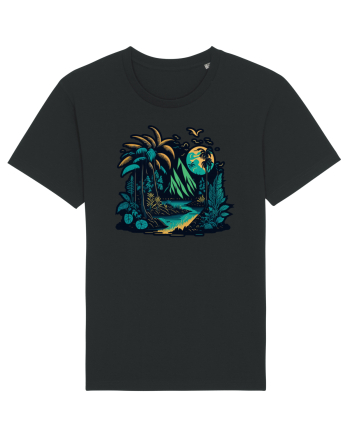 Peisaj exotic de munte #2 Black