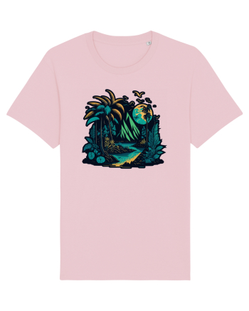 Peisaj exotic de munte #2 Cotton Pink