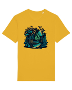 Peisaj exotic de munte #2 Tricou mânecă scurtă Unisex Rocker