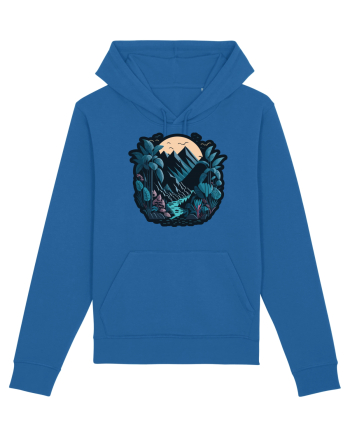 Peisaj exotic de munte #3 Royal Blue