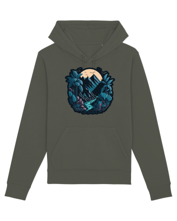 Peisaj exotic de munte #3 Khaki