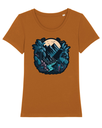 Peisaj exotic de munte #3 Roasted Orange