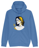 Youth yellow Hanorac cu fermoar Unisex Connector