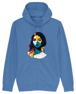 Youth yellow red blue  Hanorac cu fermoar Unisex Connector