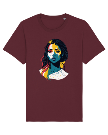 Youth yellow red blue  Burgundy