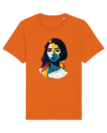 Youth yellow red blue  Bright Orange