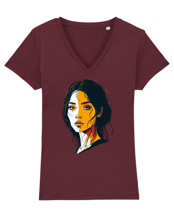 Youth orange red  Burgundy