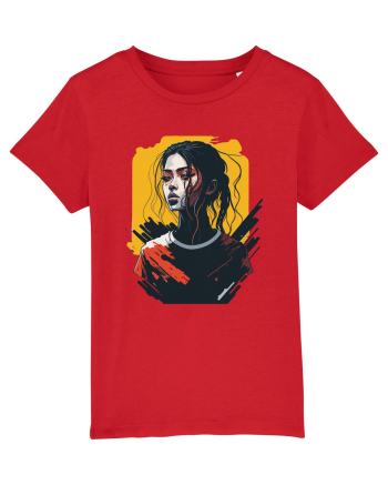 Youth yellow red  Red