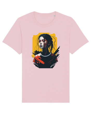 Youth yellow red  Cotton Pink
