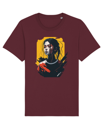 Youth yellow red  Burgundy