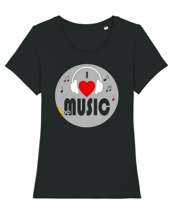 I love music Black