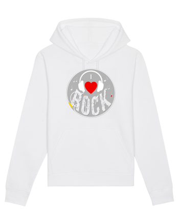 I love rock White