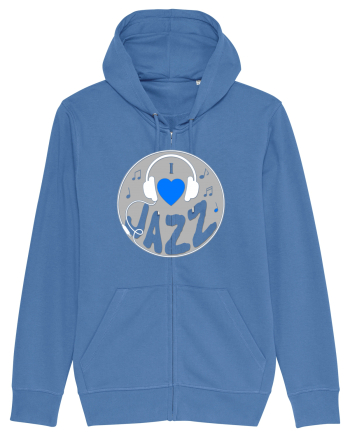 I love jazz Bright Blue