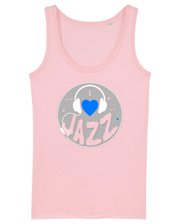 I love jazz Cotton Pink