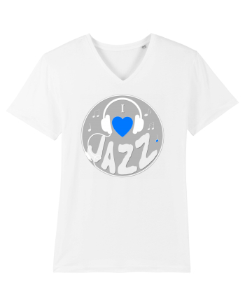 I love jazz White