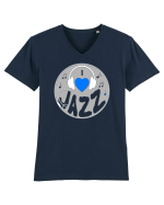 I love jazz Tricou mânecă scurtă guler V Bărbat Presenter
