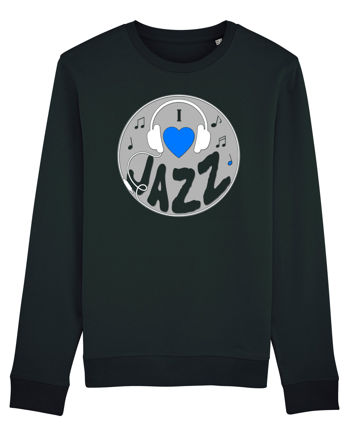 Bluză mânecă lungă Unisex Rise Black