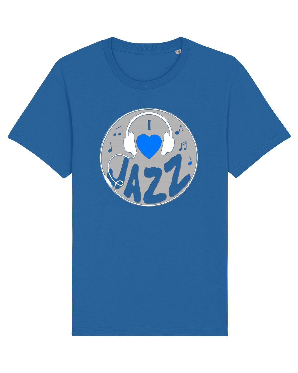 Tricou mânecă scurtă Unisex Rocker Royal Blue