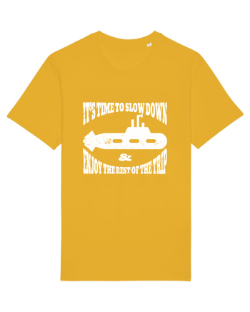 It’s time to slow down and enjoy the rest of  the trip SUBMARINE Spectra Yellow
