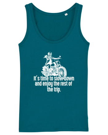 It’s time to slow down and enjoy the rest of  the trip BIKER Ocean Depth