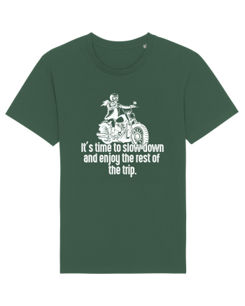 It’s time to slow down and enjoy the rest of  the trip BIKER Bottle Green