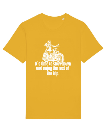 It’s time to slow down and enjoy the rest of  the trip BIKER Spectra Yellow
