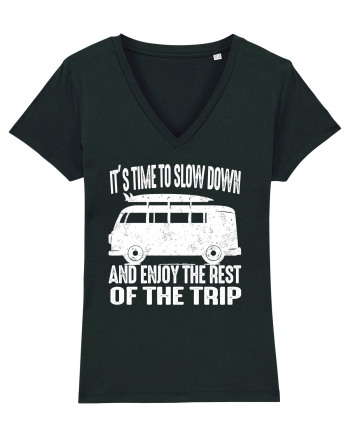It’s time to slow down and enjoy the rest of  the trip CAMPER Black