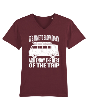 It’s time to slow down and enjoy the rest of  the trip CAMPER Burgundy