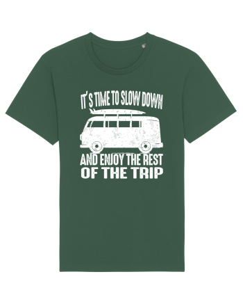 It’s time to slow down and enjoy the rest of  the trip CAMPER Bottle Green