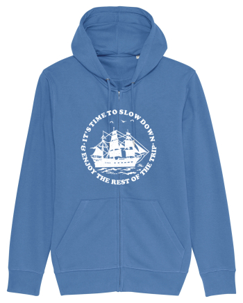 It’s time to slow down and enjoy the rest of  the trip SAILING BOAT Bright Blue