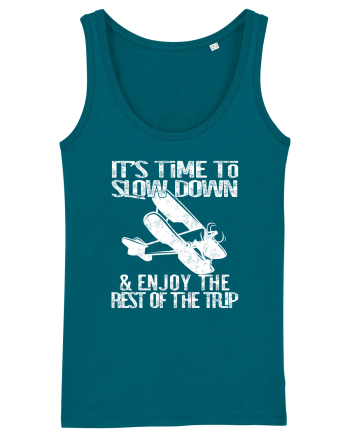 It’s time to slow down and enjoy the rest of  the trip VINTAGE PLANE Ocean Depth