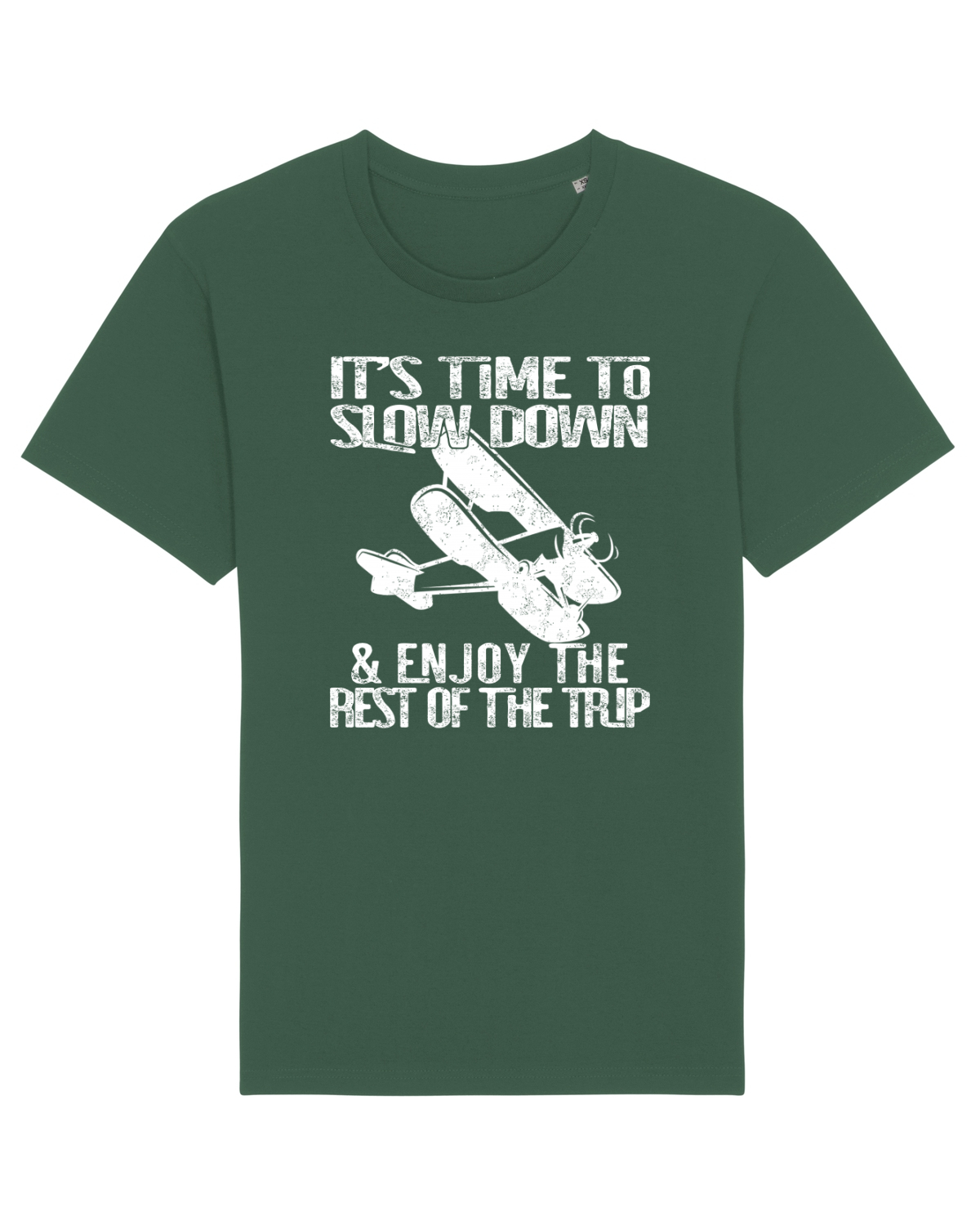 Tricou mânecă scurtă Unisex Rocker Bottle Green