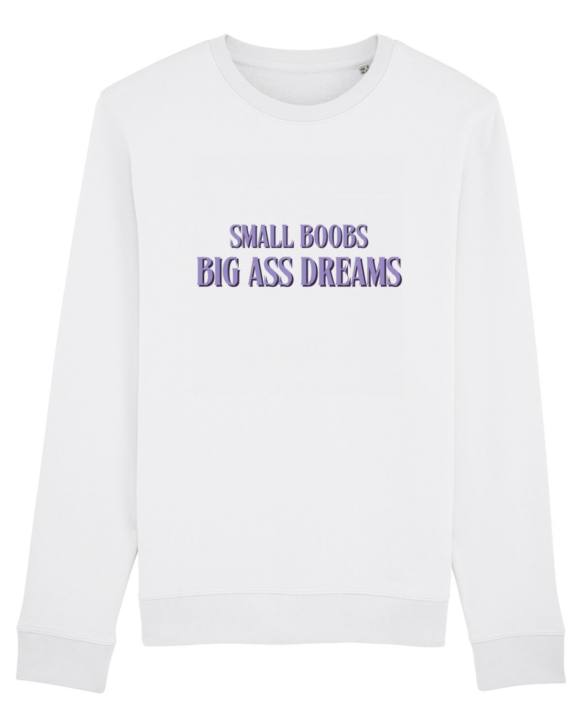 Bluză mânecă lungă Unisex Rise White